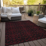 addison chantille acn785 red rug