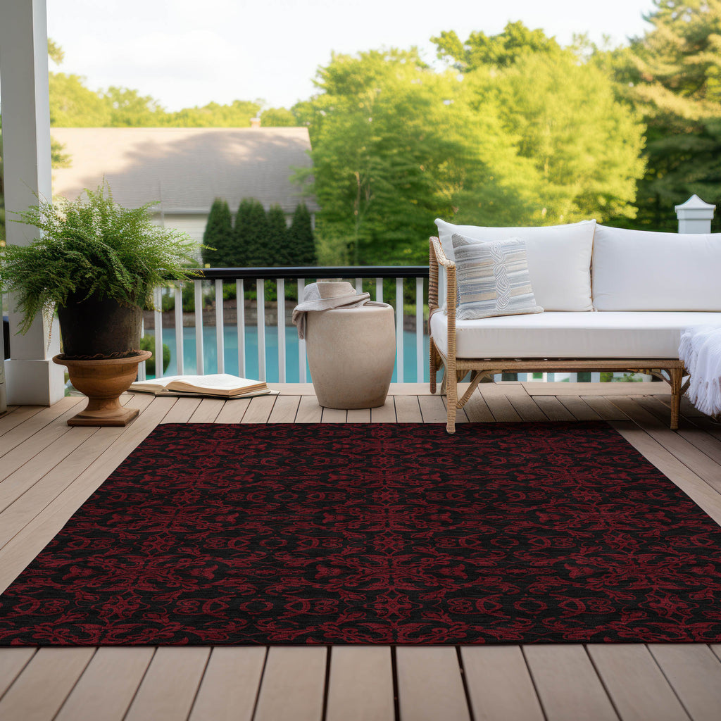 addison chantille acn785 red rug
