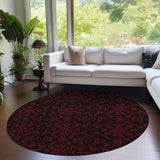 addison chantille acn785 red rug