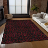 addison chantille acn785 red rug