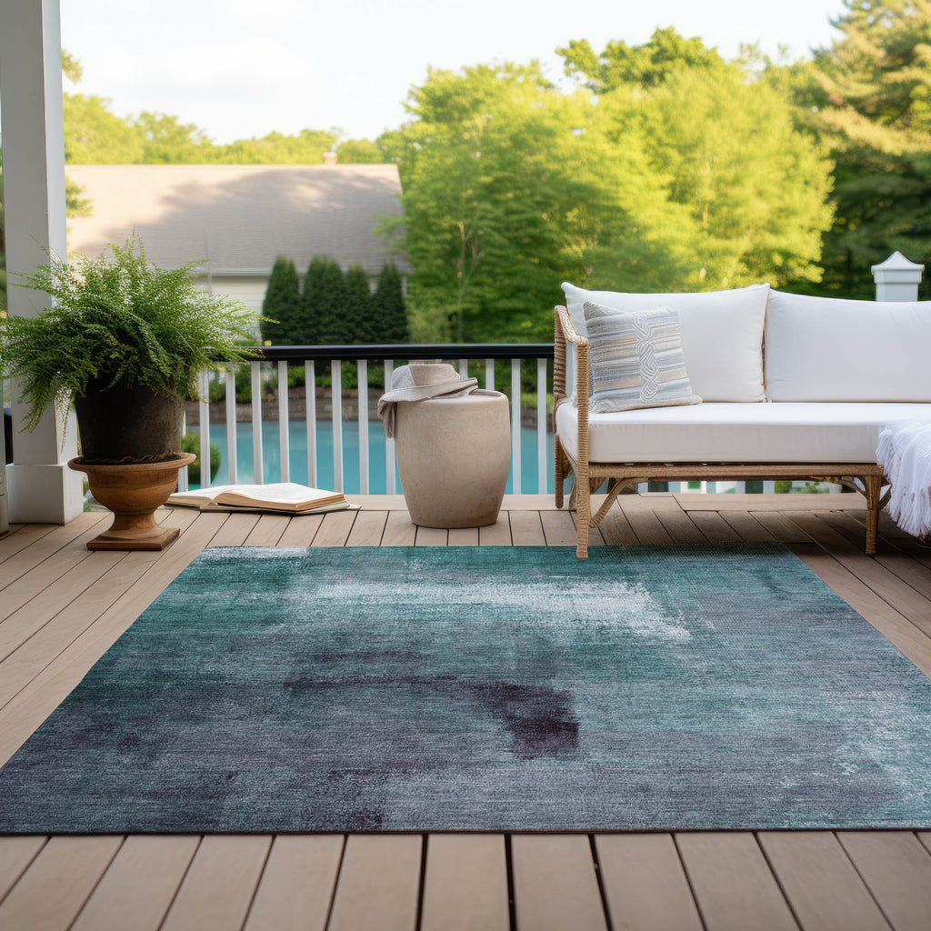 addison chantille acn787 teal rug