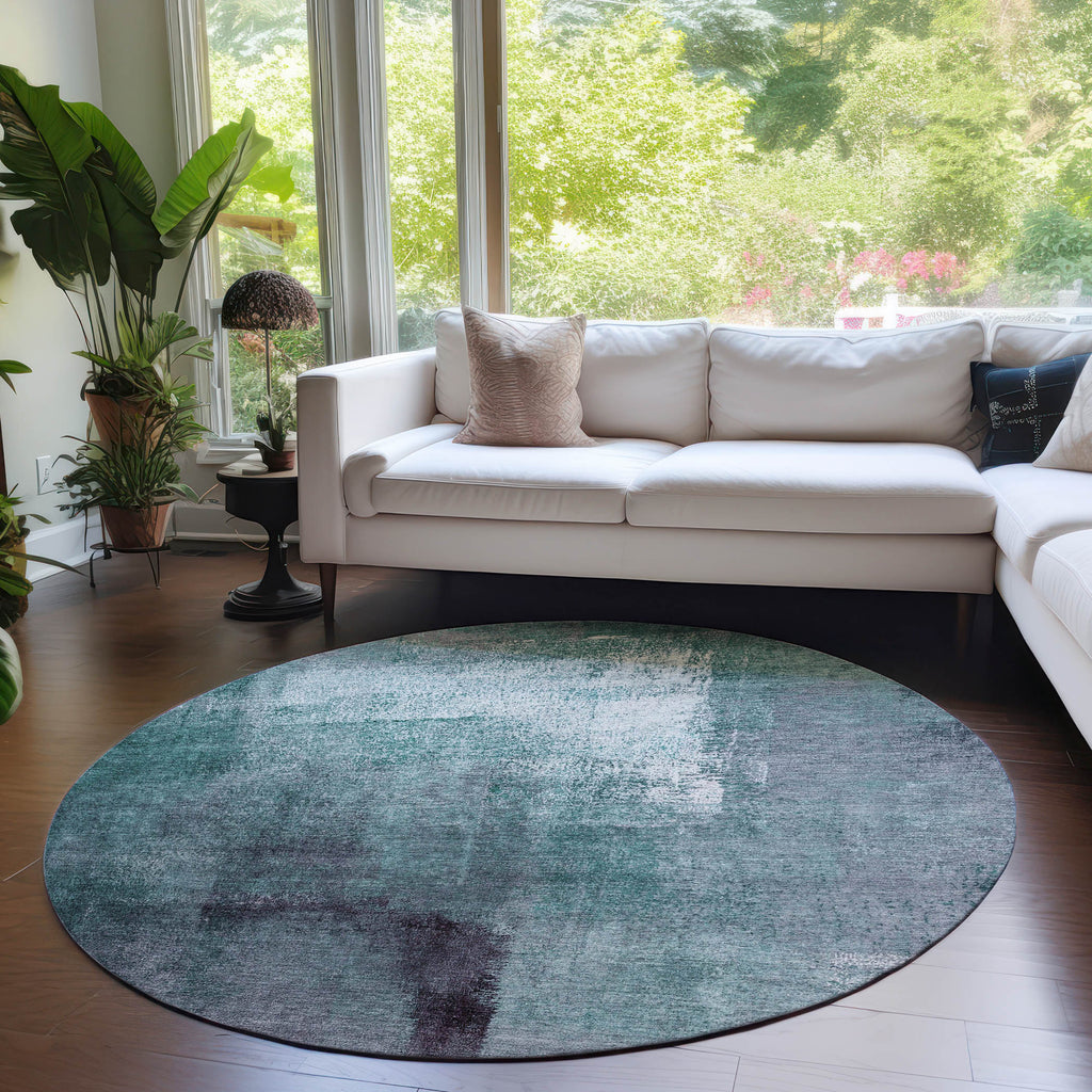 addison chantille acn787 teal rug