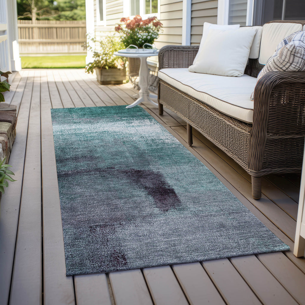 addison chantille acn787 teal rug