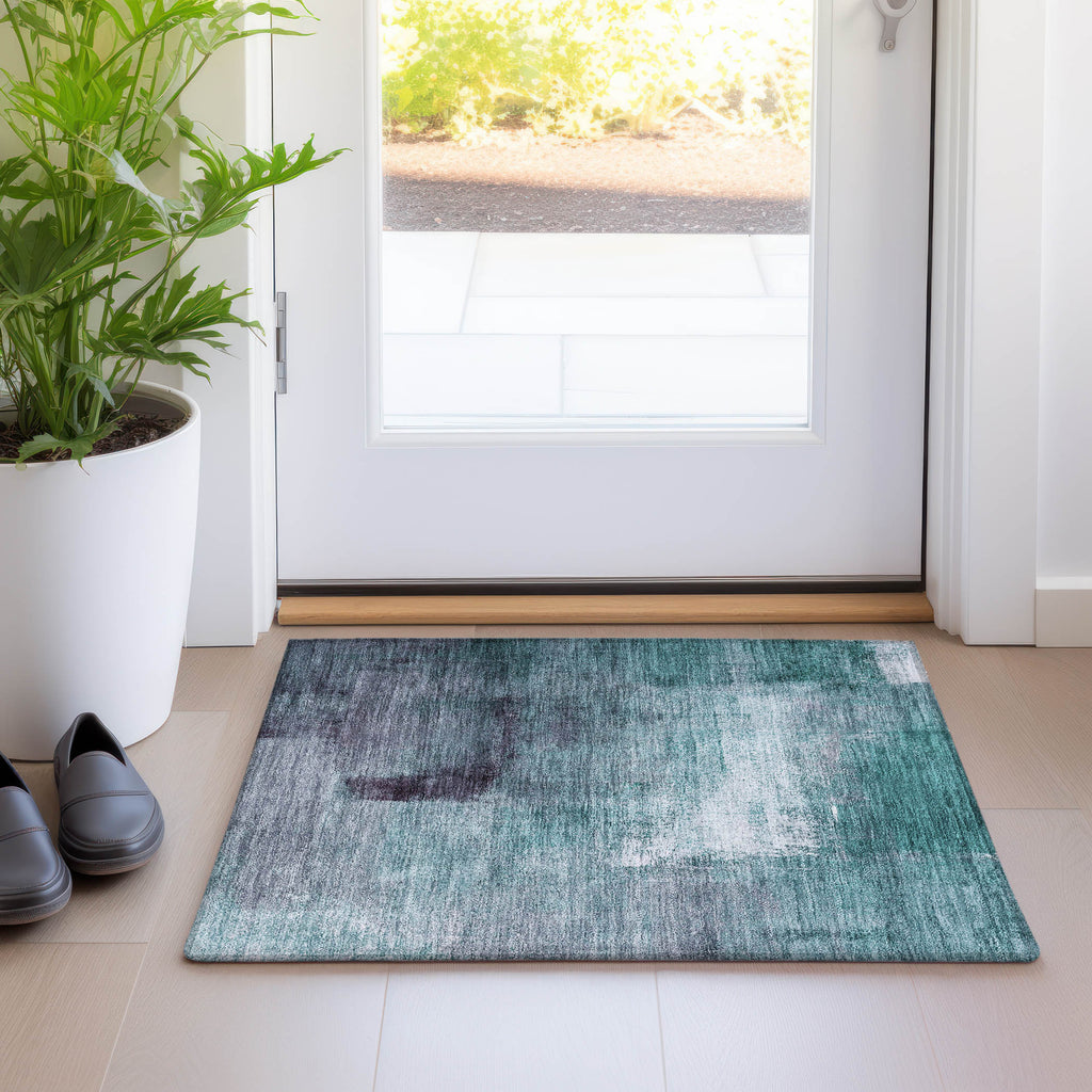addison chantille acn787 teal rug