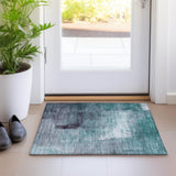 addison chantille acn787 teal rug