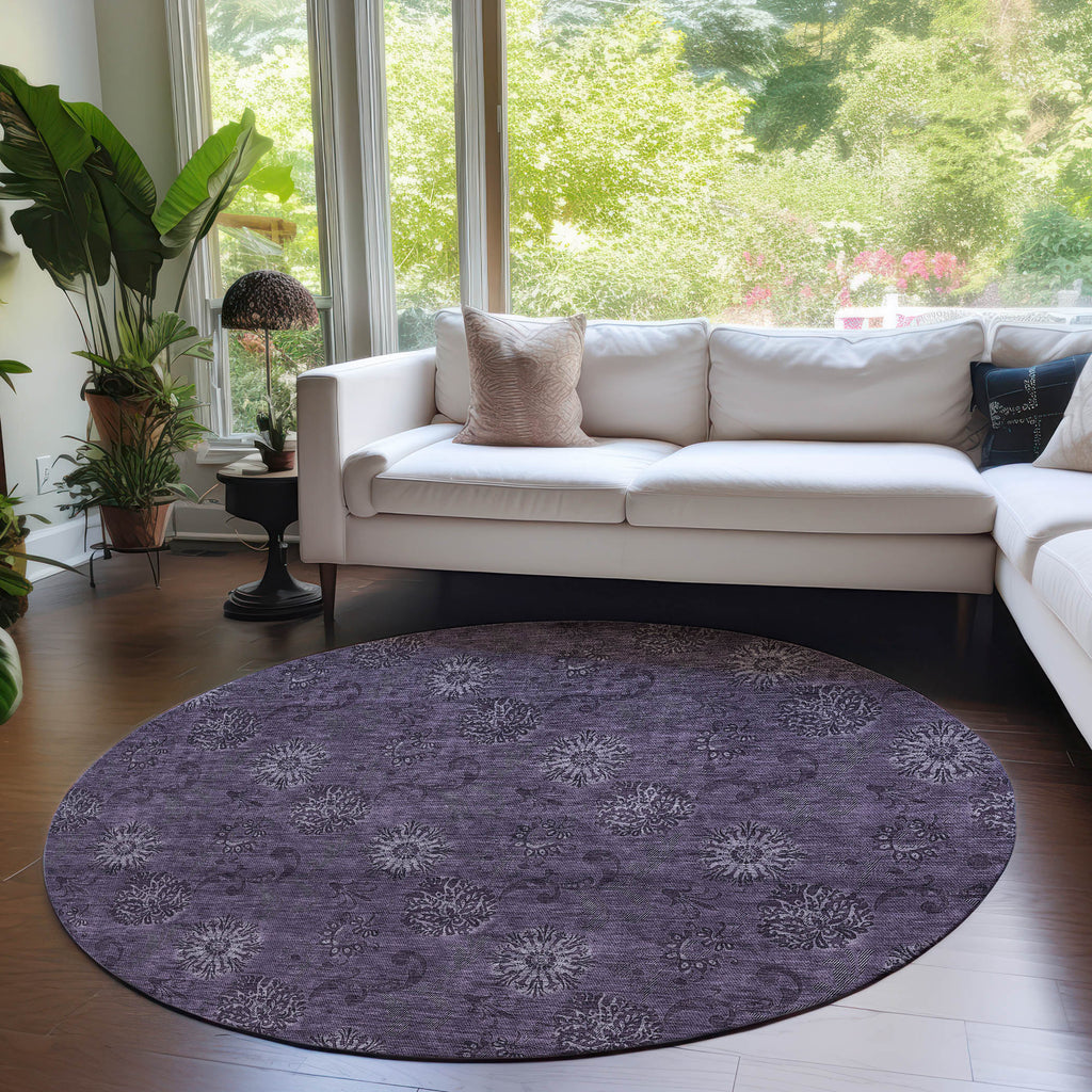 addison chantille acn788 eggplant rug