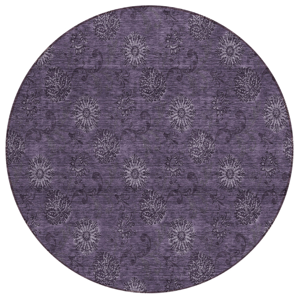 addison chantille acn788 eggplant rug