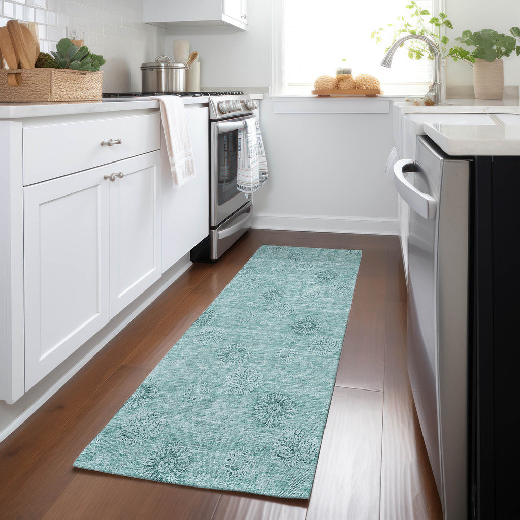 addison chantille acn789 teal rug