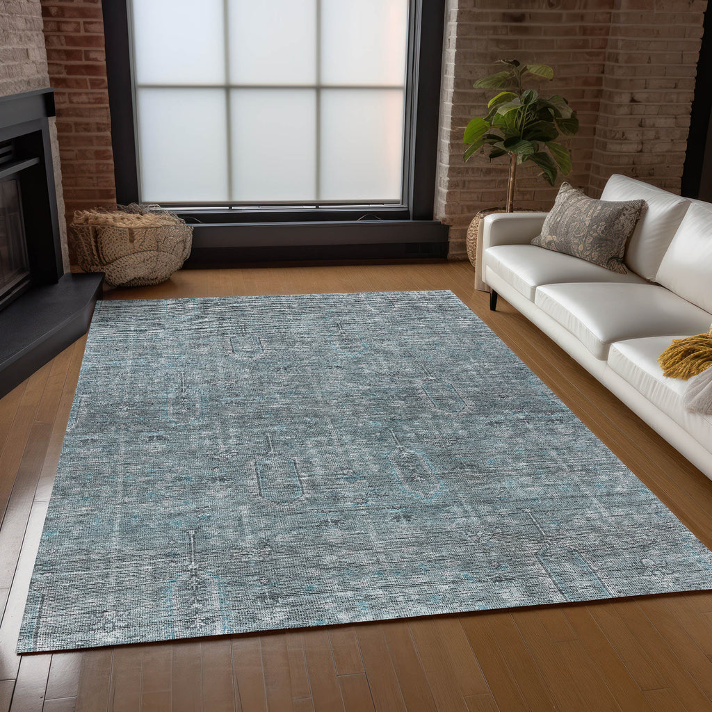 addison chantille acn790 teal rug