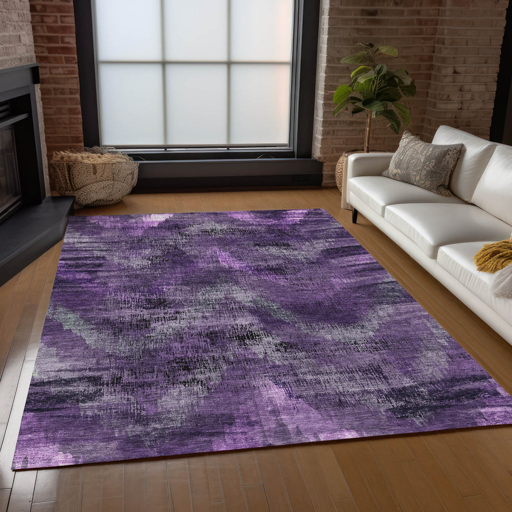 addison chantille acn792 purple rug