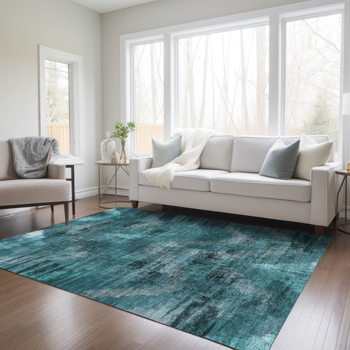 addison chantille acn792 teal rug