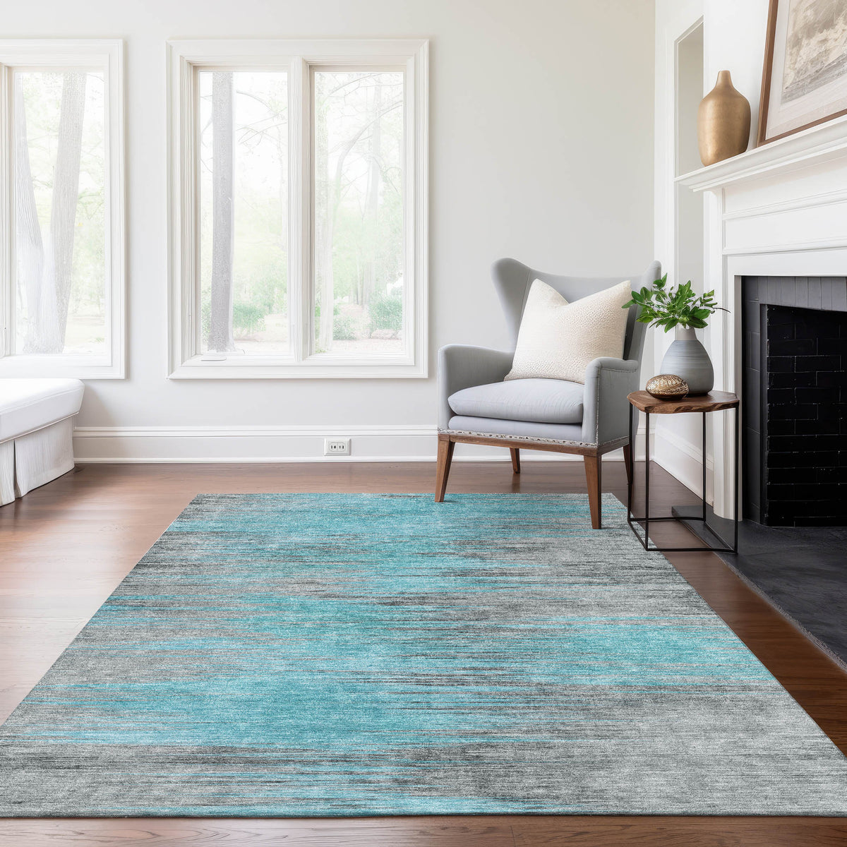 addison chantille acn793 teal rug