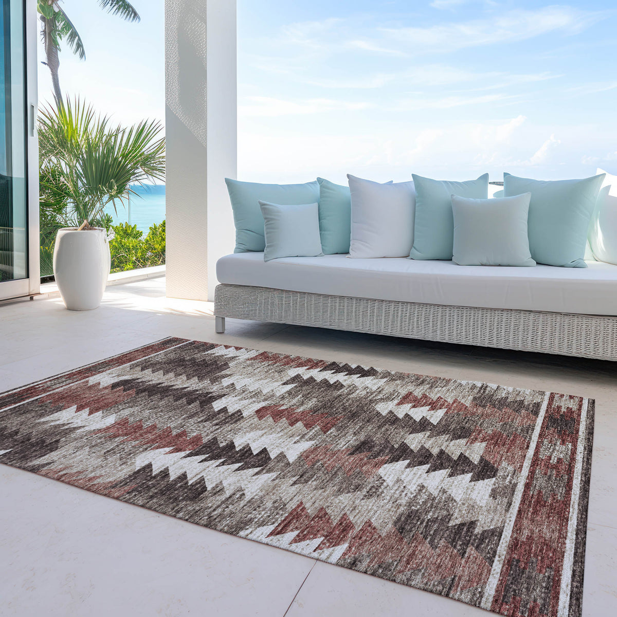 addison chantille acn798 chocolate rug