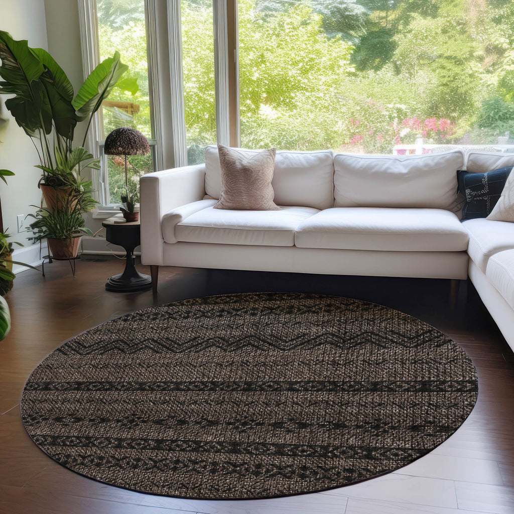 addison chantille acn803 chocolate rug