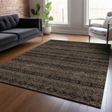 addison chantille acn803 chocolate rug