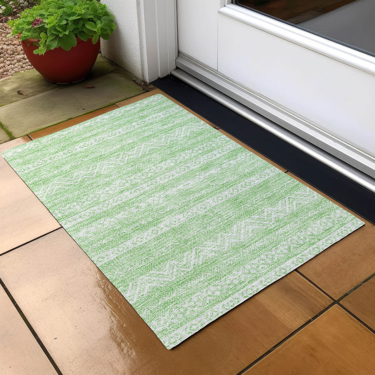addison chantille acn803 lime rug