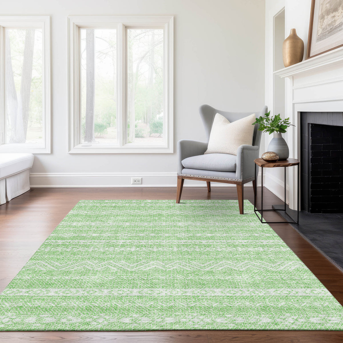 addison chantille acn803 lime rug