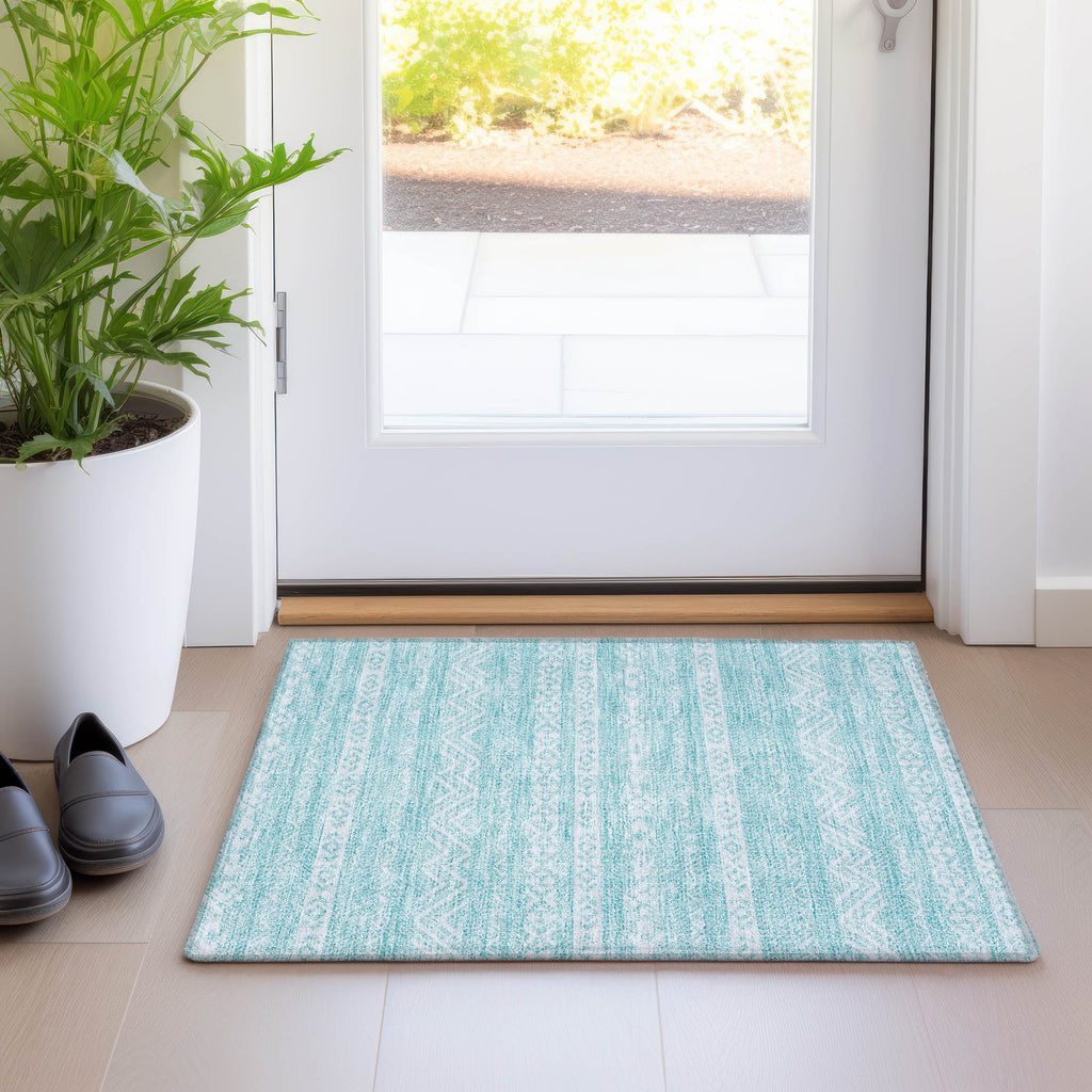 addison chantille acn803 teal rug