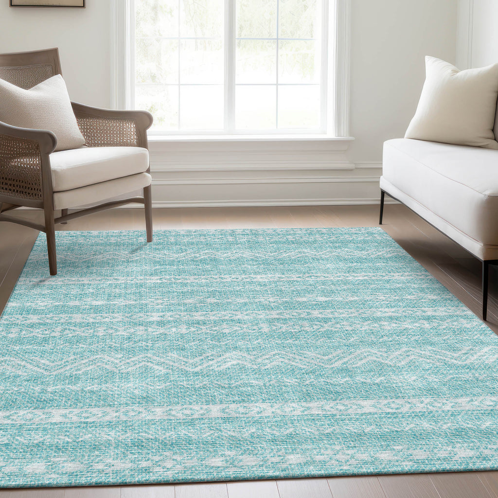 addison chantille acn803 teal rug