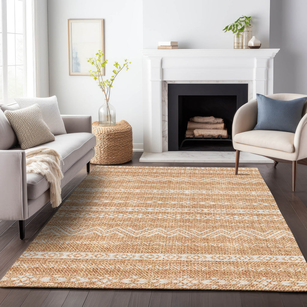 addison chantille acn803 terracotta rug