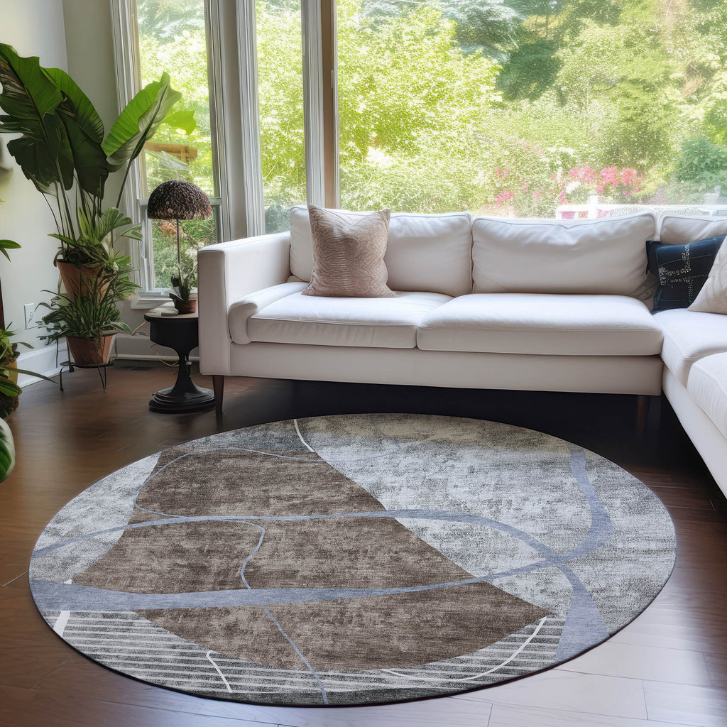 addison chantille acn804 chocolate rug