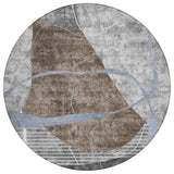addison chantille acn804 chocolate rug