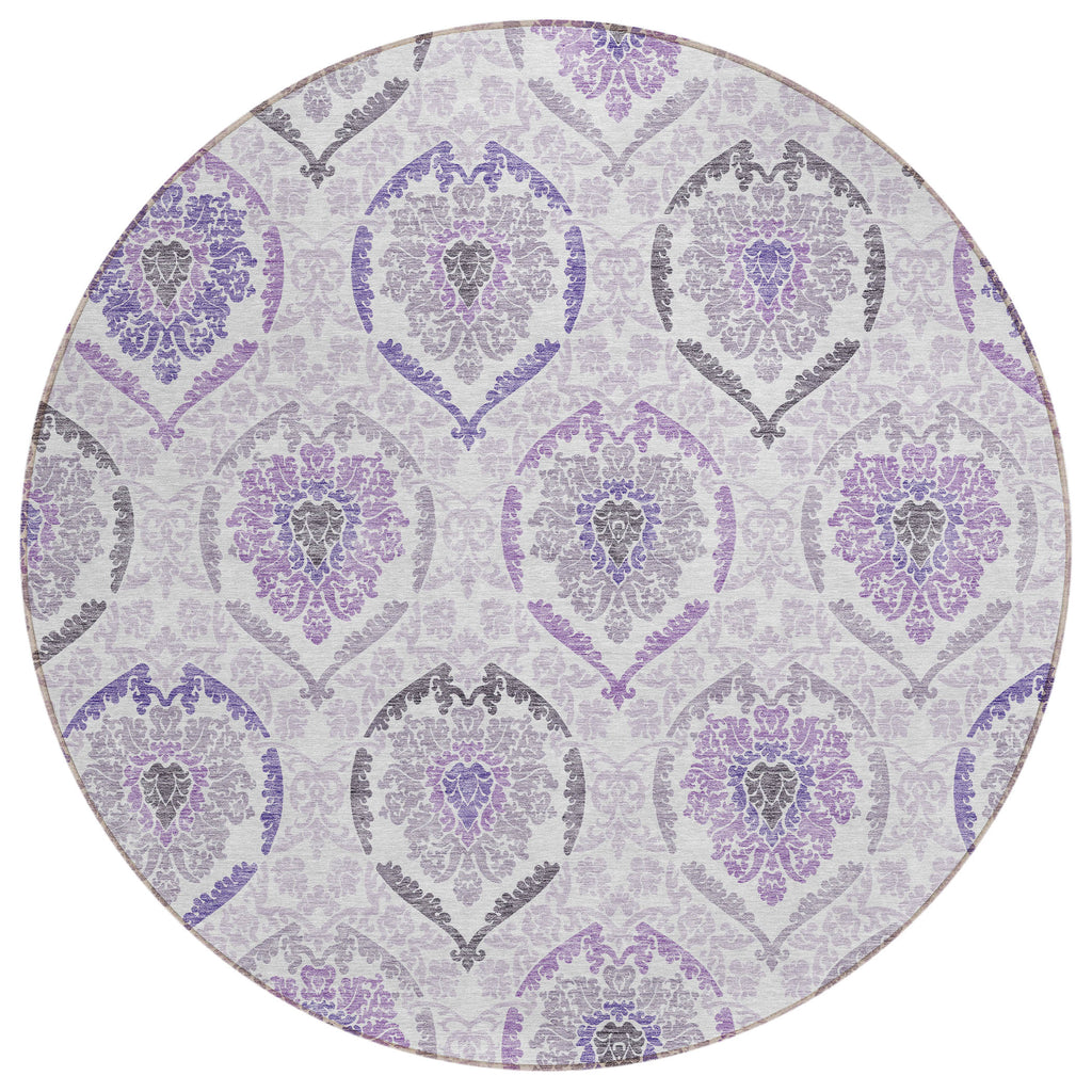 addison chantille acn808 purple rug