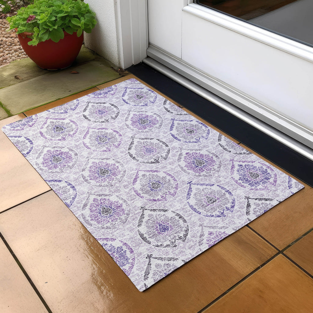 addison chantille acn808 purple rug