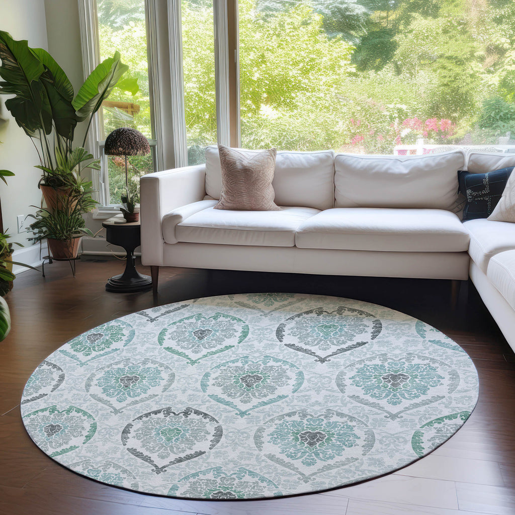 addison chantille acn808 teal rug