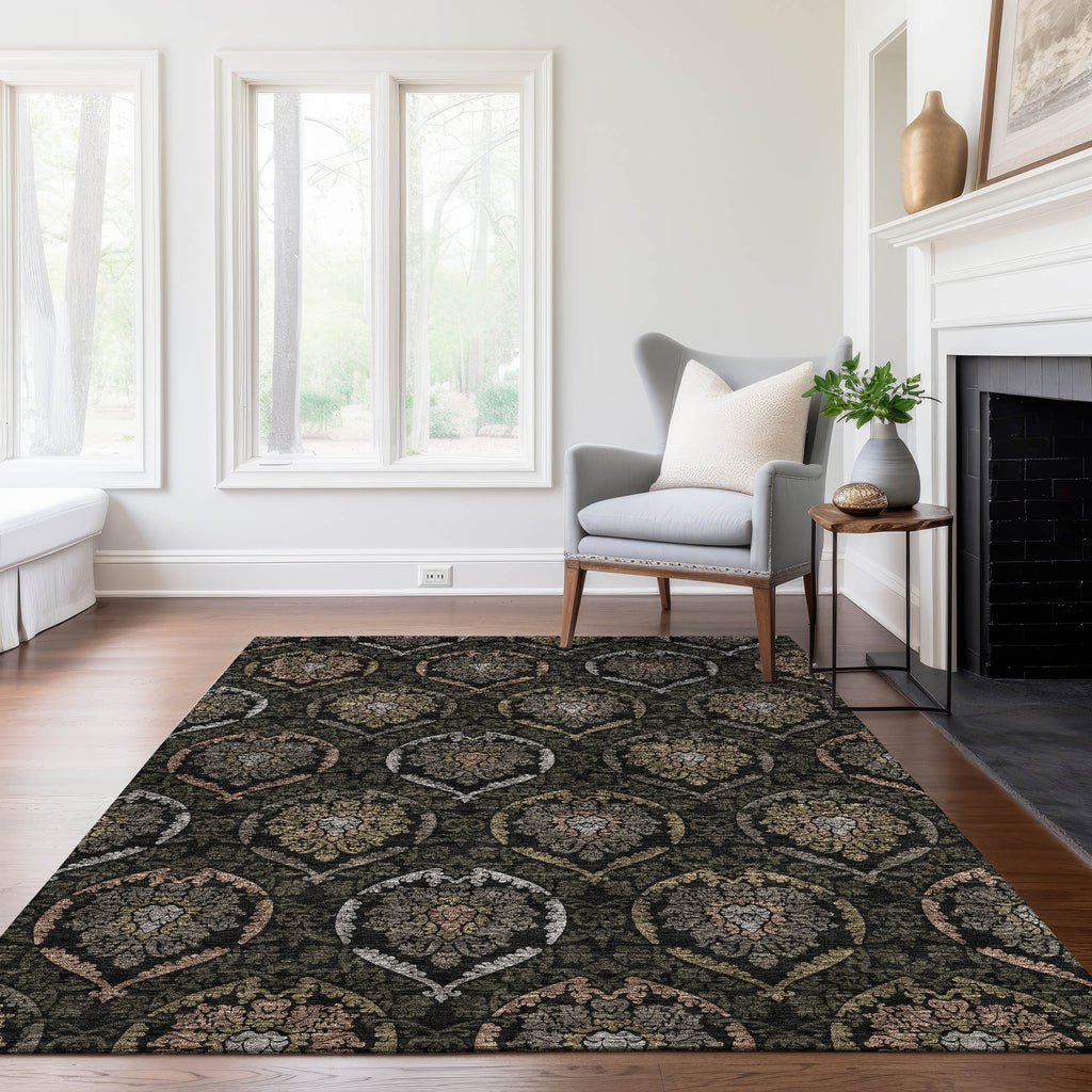 addison chantille acn809 black rug