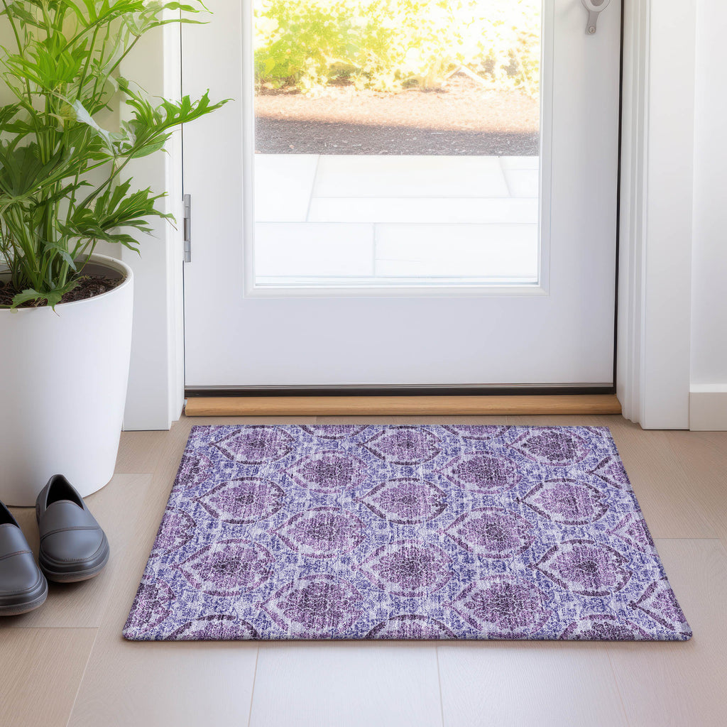 addison chantille acn811 eggplant rug