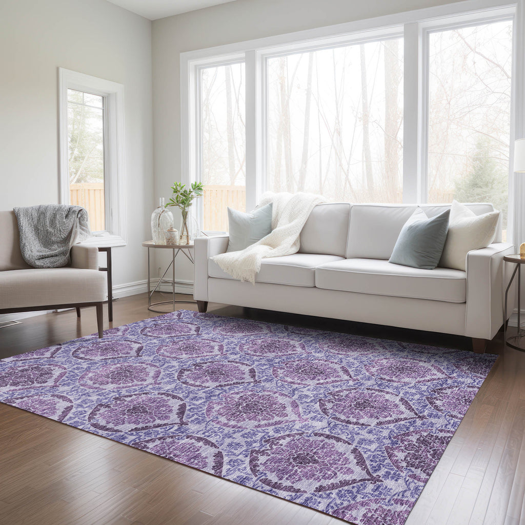 addison chantille acn811 eggplant rug