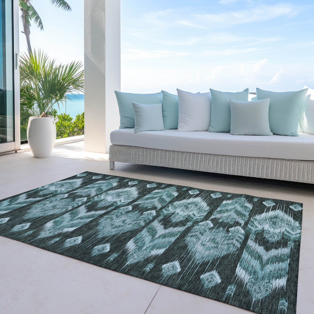 addison chantille acn812 teal rug