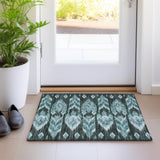 addison chantille acn812 teal rug