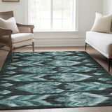 addison chantille acn812 teal rug