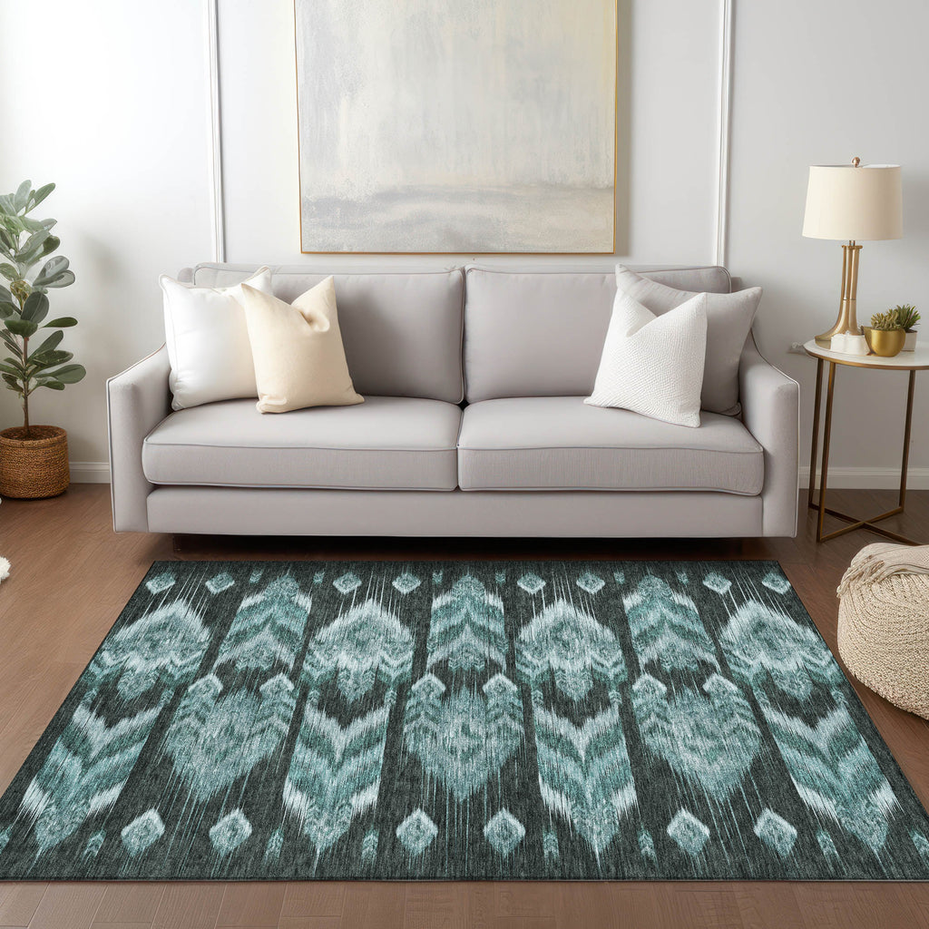 addison chantille acn812 teal rug