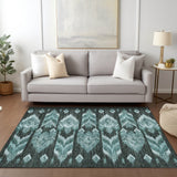 addison chantille acn812 teal rug