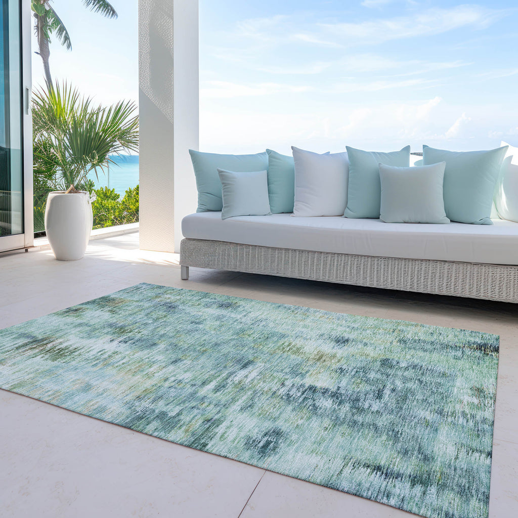 addison chantille acn813 teal rug