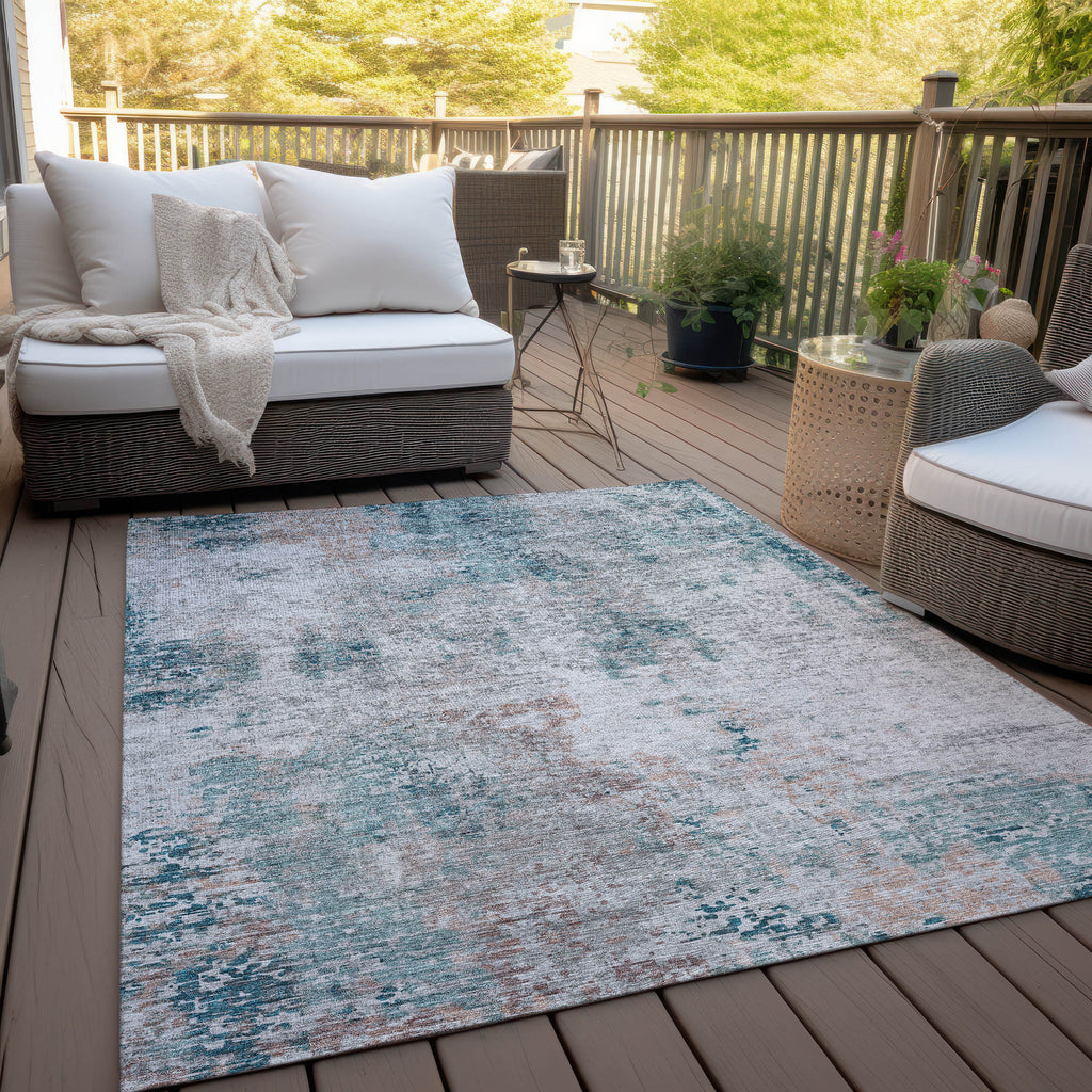 addison chantille acn814 teal rug