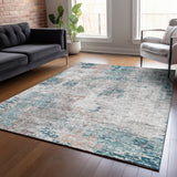 addison chantille acn814 teal rug