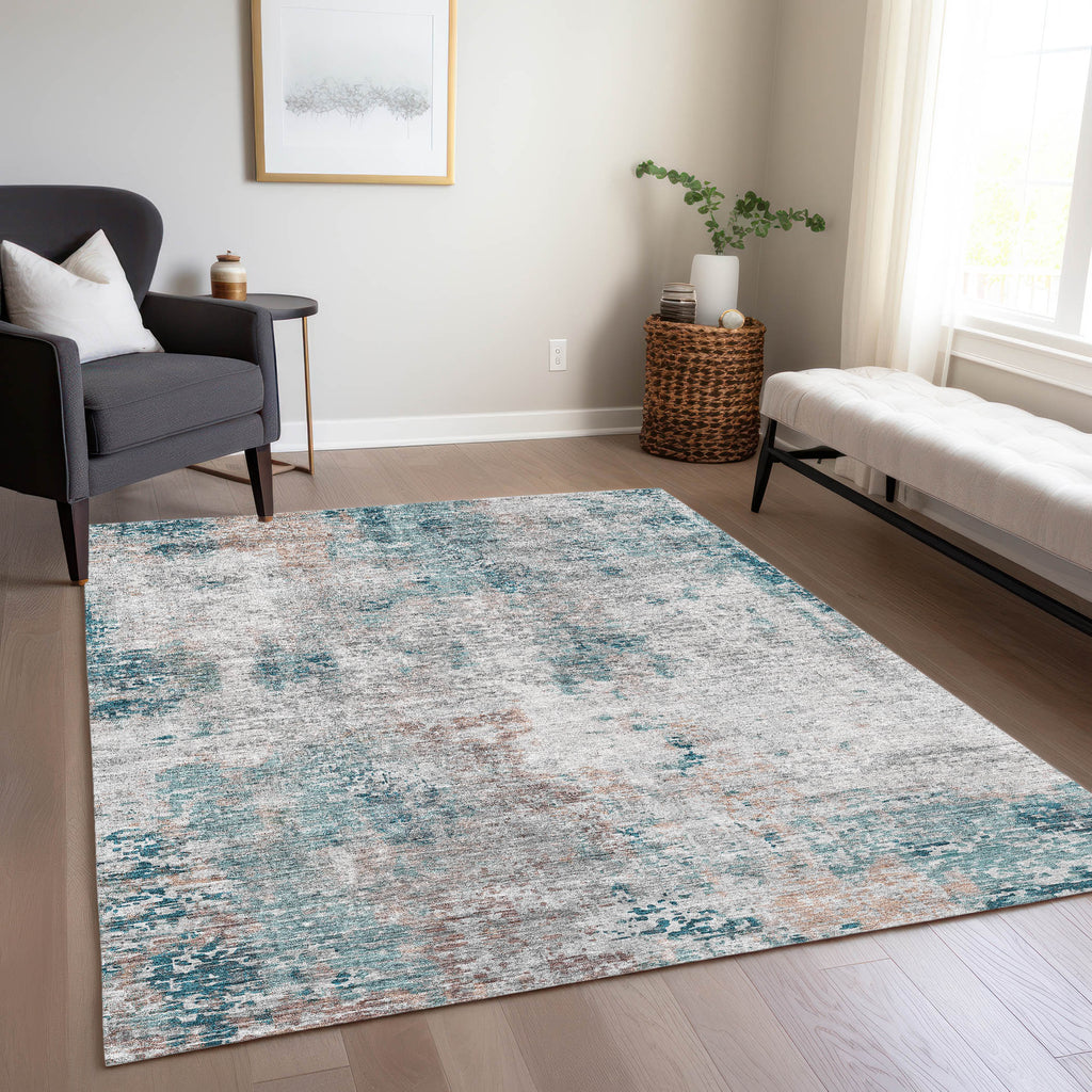 addison chantille acn814 teal rug