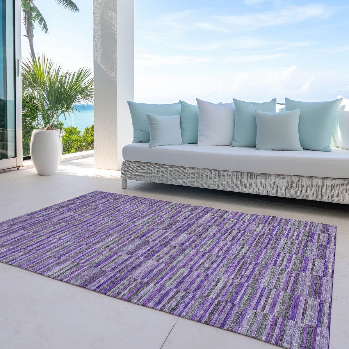 addison chantille acn816 purple rug