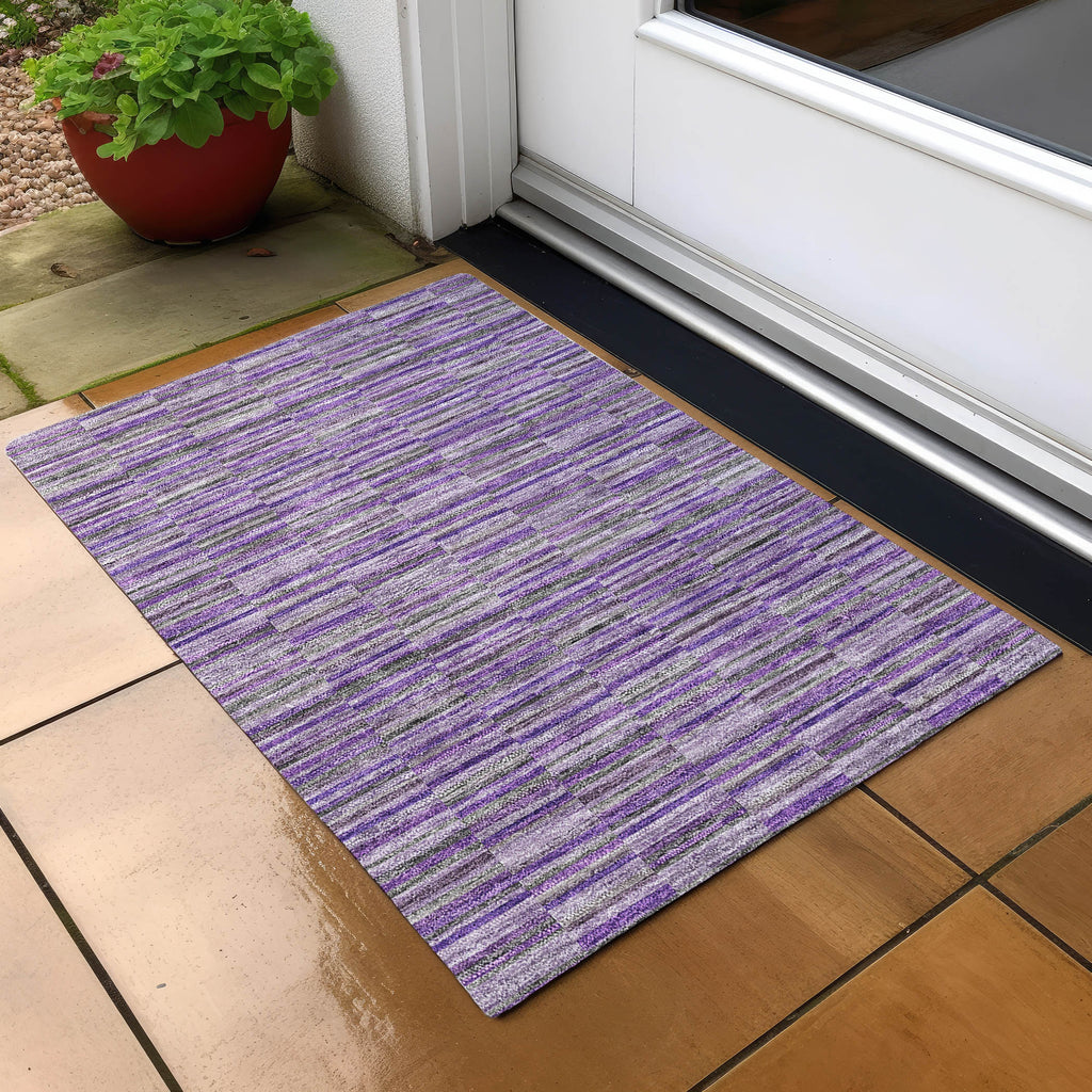 addison chantille acn816 purple rug