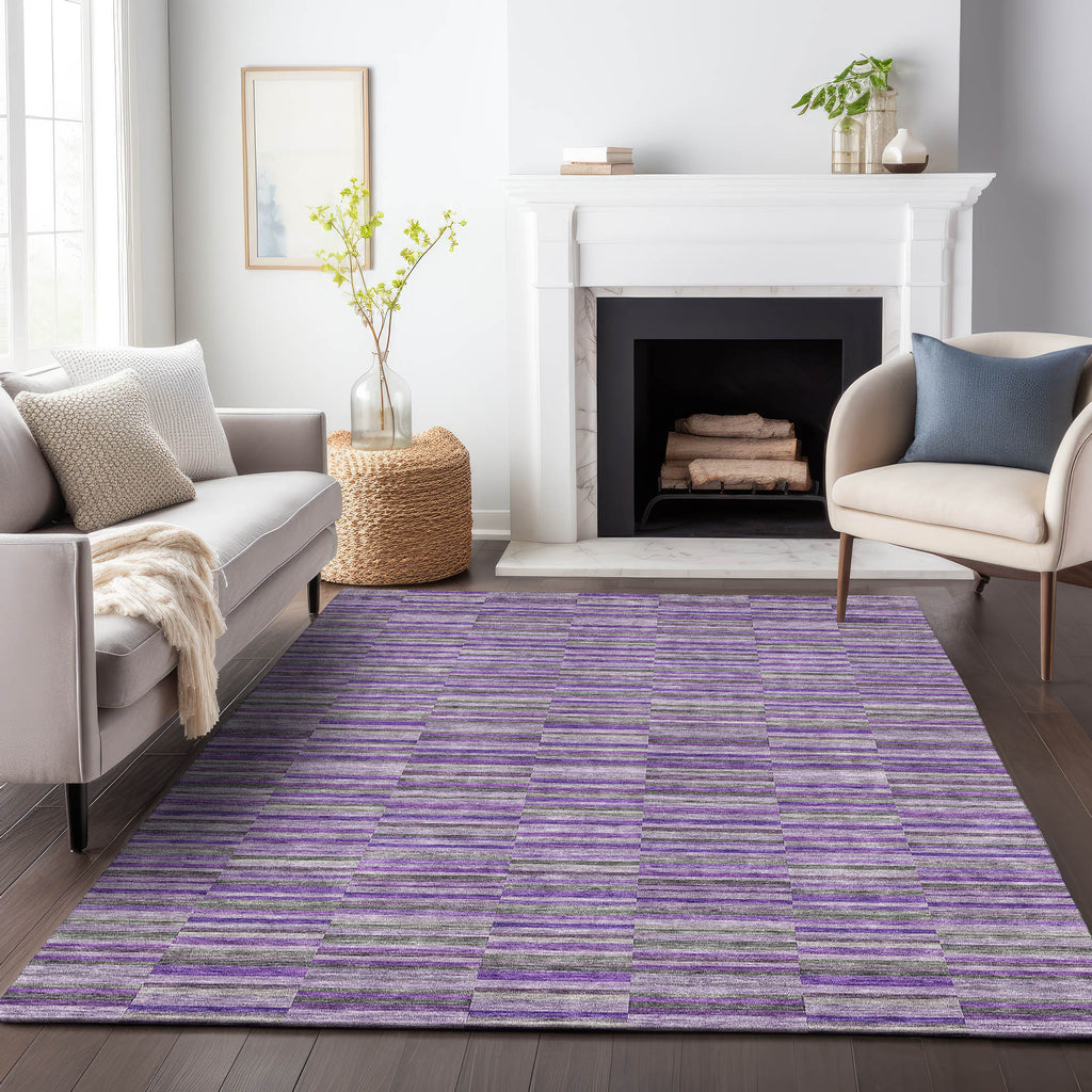 addison chantille acn816 purple rug