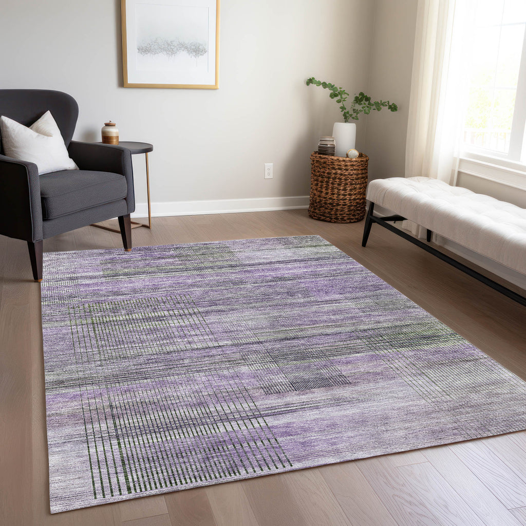 addison chantille acn819 purple rug