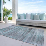 addison chantille acn819 teal rug