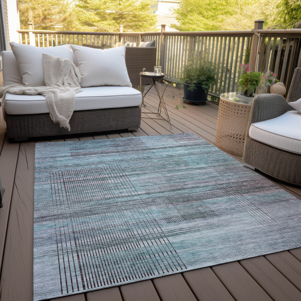 addison chantille acn819 teal rug