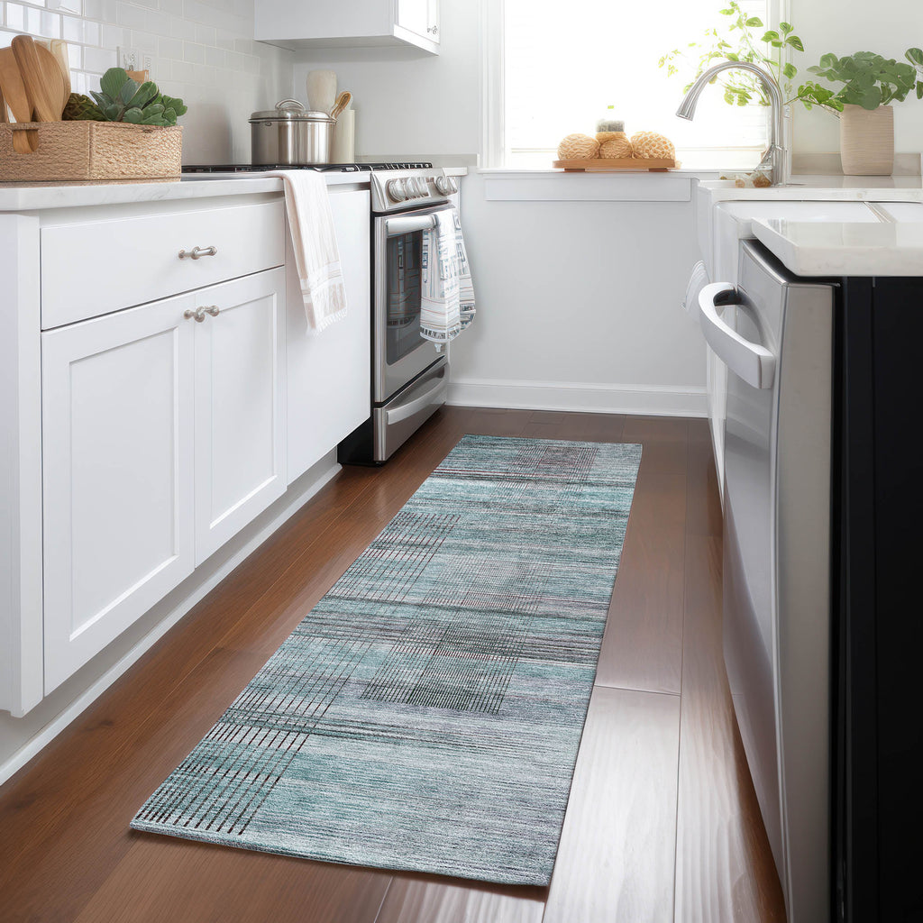 addison chantille acn819 teal rug