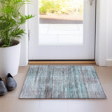 addison chantille acn819 teal rug