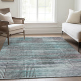 addison chantille acn819 teal rug